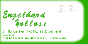 engelhard hollosi business card